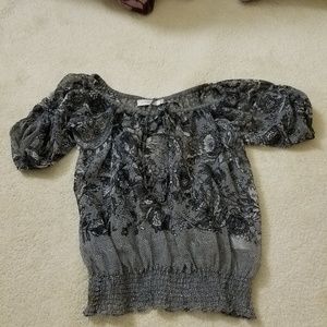 Mink Pink Floral Blouse NWOT